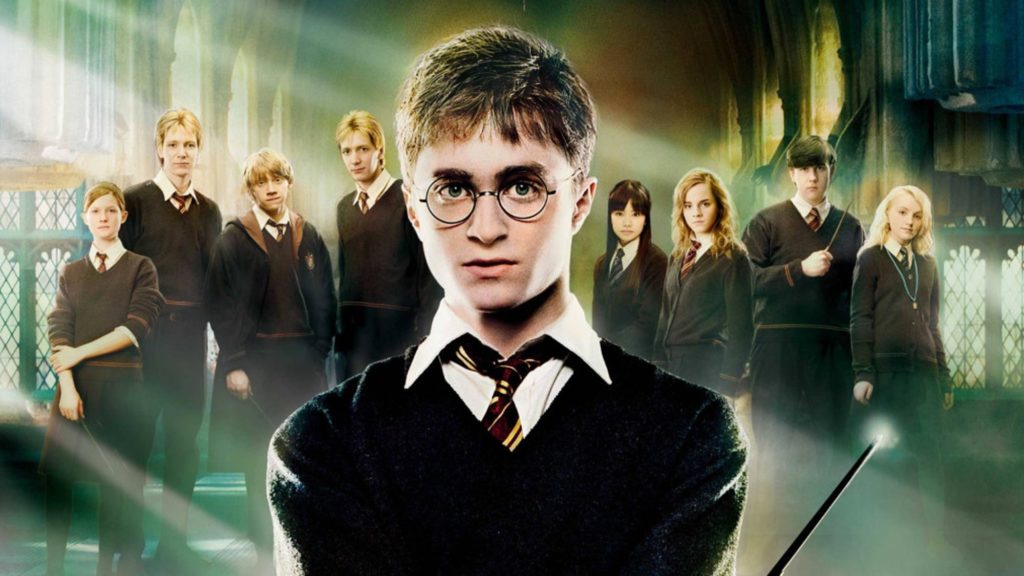 Photo-montage de personnages des films Harry Potter