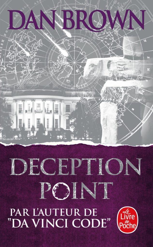 Couverture du roman "Deception point"