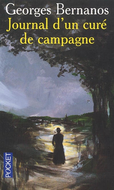 Couverture du roman "Journal d'un curé de campagne" de Georges Bernanos.