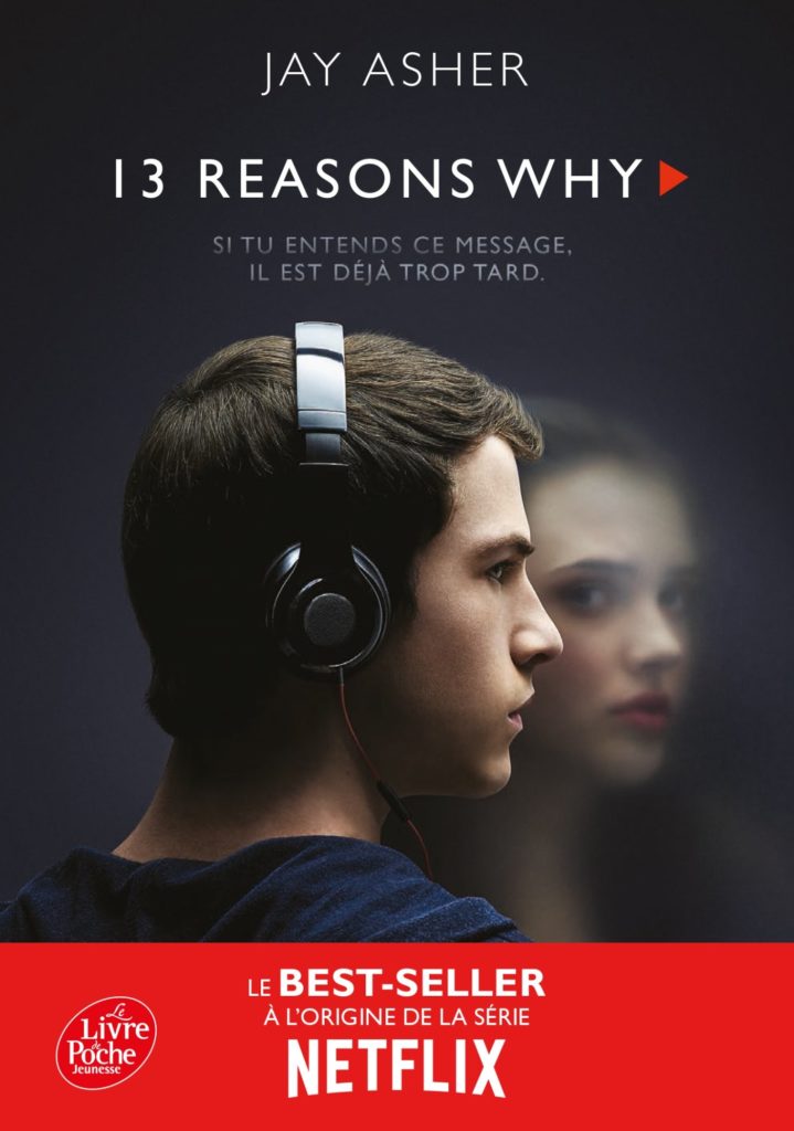 Couverture du roman 13 reasons why de Jay Asher