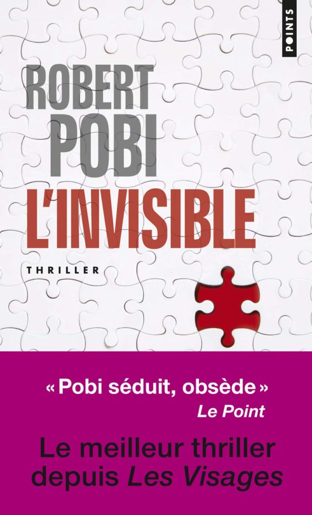 Couverture du roman "L'invisible" par Robert Pobi