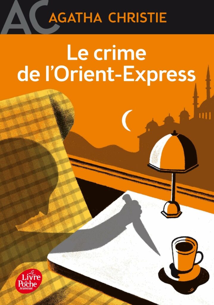 Couverture du roman "Le crime de l'Orient Express" est format poche
