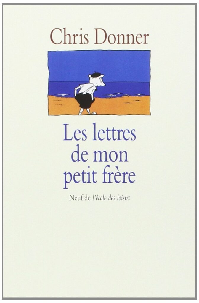 Couverture du roman "Les lettres de mon petit frère"