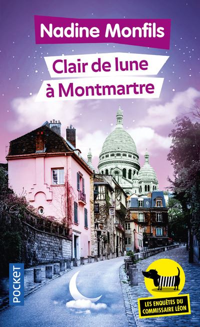 Couverture du roman "Clair de lune à Montmartre" au format poche