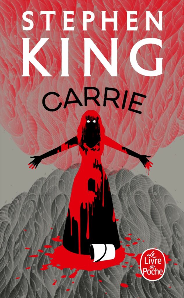 Couverture du roman "Carrie" au format poche