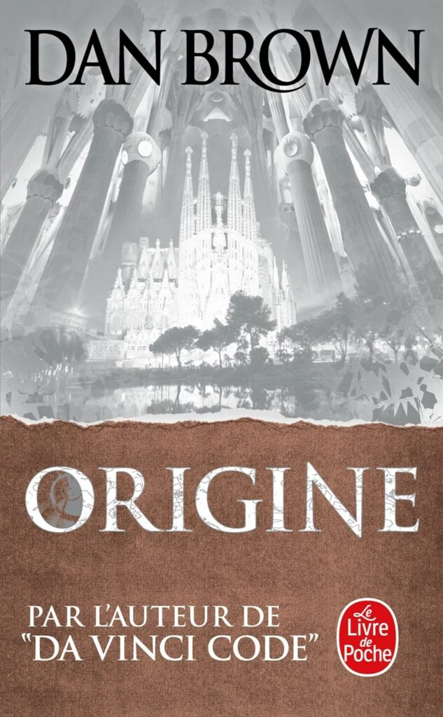 Couverture du roman "Origine" de Dan Brown