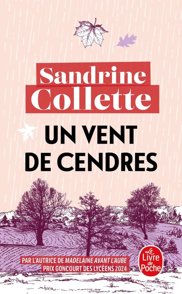 Couverture du roman "Un vent de cendres" au format poche